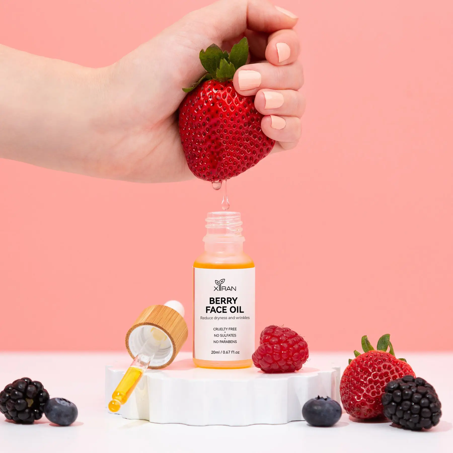 Private Label Berry Face Oil